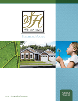 Basement Models - Moduline Homes