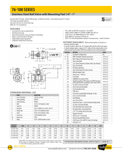 76-100 series - Apollo Valves