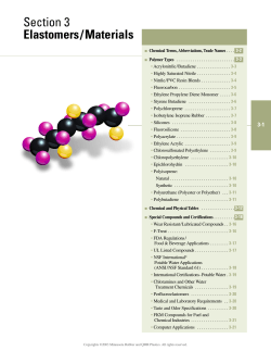 Elastomers Materials