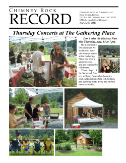CHIMNEY ROCK RECORD JULY 2013