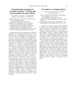 Thermodynamic properties of kornelite (Fe2(SO4)3‡~7.75H2O) and