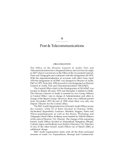 Post and Telecommunications