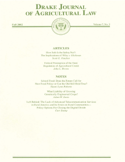 School Food - Law School