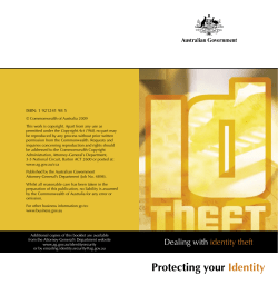 Protecting your Identity