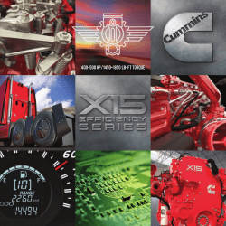 the X15 Efficiency Brochure