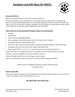 Donation and Gift Ideas for AACCC