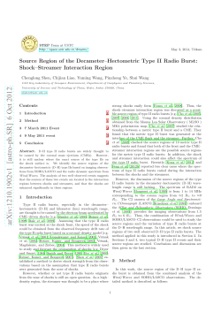 Source Region of the Decameter&ndash;Hectometric Type II Radio Burst