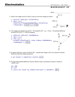 electrostatics
