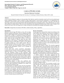- International Journal of Commerce and Management