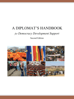 a diplomat`s handbook - Online Burma Library