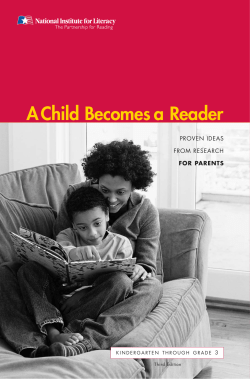 A Child Becomes A Reader