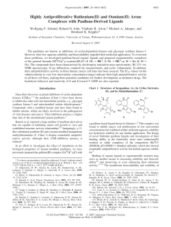 Highly Antiproliferative Ruthenium(II) and Osmium(II) Arene