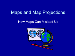 Maps and Map Projections