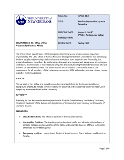 AP-BA-42.2 - University of New Orleans