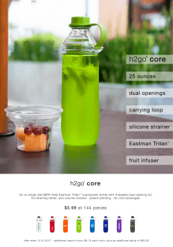 silicone strainer fruit infuser 25 ounces Eastman