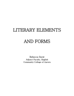 Literary Elements