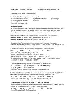 CHEM 1411 EXAM I (Chapters 1, 2, 3): 25