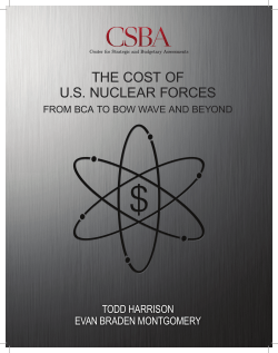 THE COST OF U.S. NUCLEAR FORCES