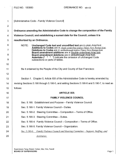 FILE NO. 150083 ORDINANCE NO. 48