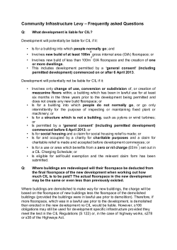 CIL Collection Frequently Asked Questions 2014