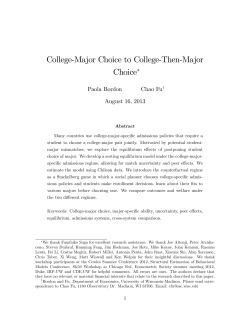 College`Major Choice to College`Then`Major Choice"