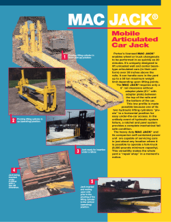 Portec MAC JACK prod sht.qxd - L.B. Foster Rail Technologies