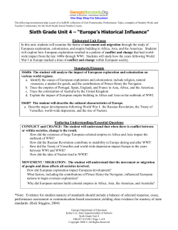 Europe`s Historical Influence