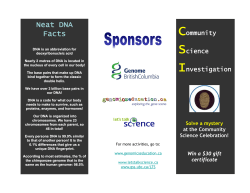 Neat DNA Facts Facts