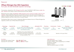 3Phase Nitrogen Gas (N2) Capacitors
