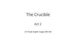 The Crucible Act 2