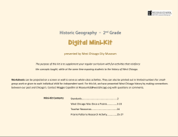 Digital Mini-Kit - Friends of the West Chicago City Museum