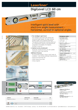DigiLevel LCD LCD 60 cm
