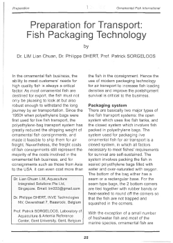 Preparation for Transport: Fish Packaging Technology