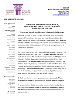 Kids at Heart Gala Raises Over $240,000 In Support of Children`s