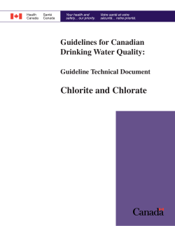Chlorite and Chlorate