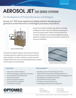 aerosol jet
