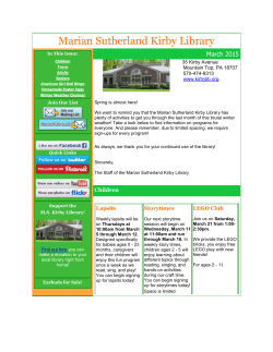 Marian Sutherland Kirby Library