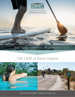 THE CAPE at Dover Heights