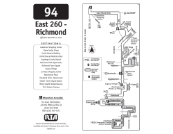 East 260 - Richmond - Greater Cleveland Regional Transit Authority