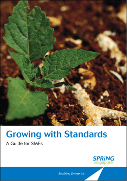 Growing with Standards
