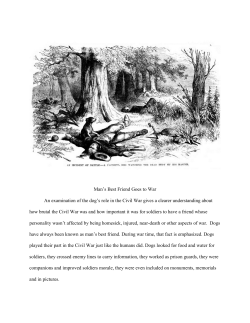 Man`s Best Friend Goes to War - The Gilder Lehrman Institute of