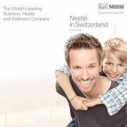 Nestl&eacute; in Switzerland