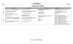 6th grade curriculum - Lititz Area Mennonite School