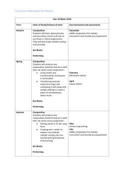 Curriculum Information for Parents