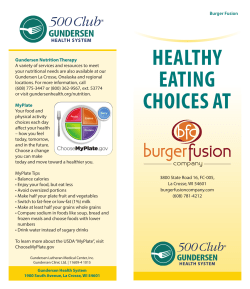 500 Club Menu - Gundersen Health System