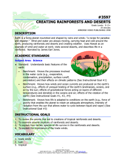 3597 creating rainforests and deserts