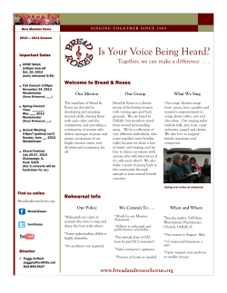 Is Your Voice Being Heard?