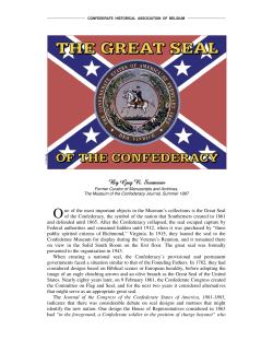 The Great Seal of the Confederacy