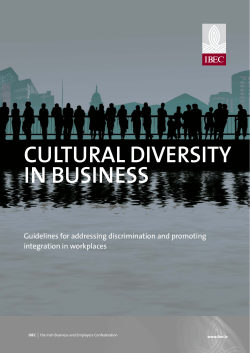 Cultural Diversity in Business