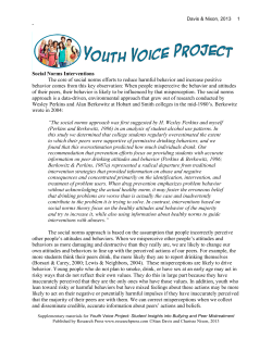 How can we use social norms interventions in bullying prevention?